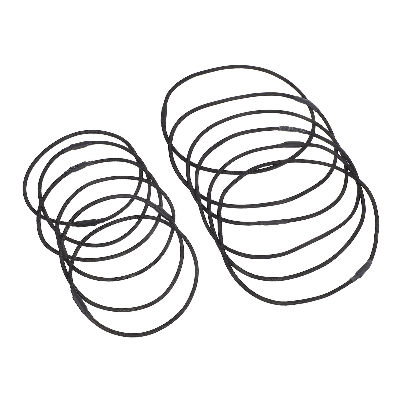 Silicone Band Replacement - ชุดเปลี่ยนยางรองกันสั่นสำหรับไมโครโฟนสีดำ 12 ชิ้น สำหรับการบันทึกเสียงแบบลดแรงสั่นสะเทือน ใช้ได้กับไมโครโฟนทุกประเภท