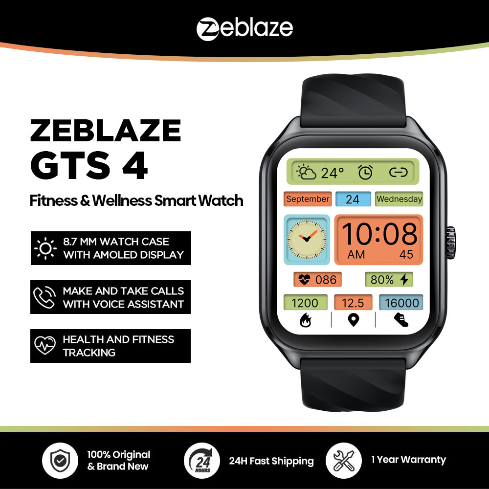 Smartwatch X12 - นาฬิกาอัจฉริยะ New Zeblaze GTS 4 รองรับการโทรด้วยเสียง