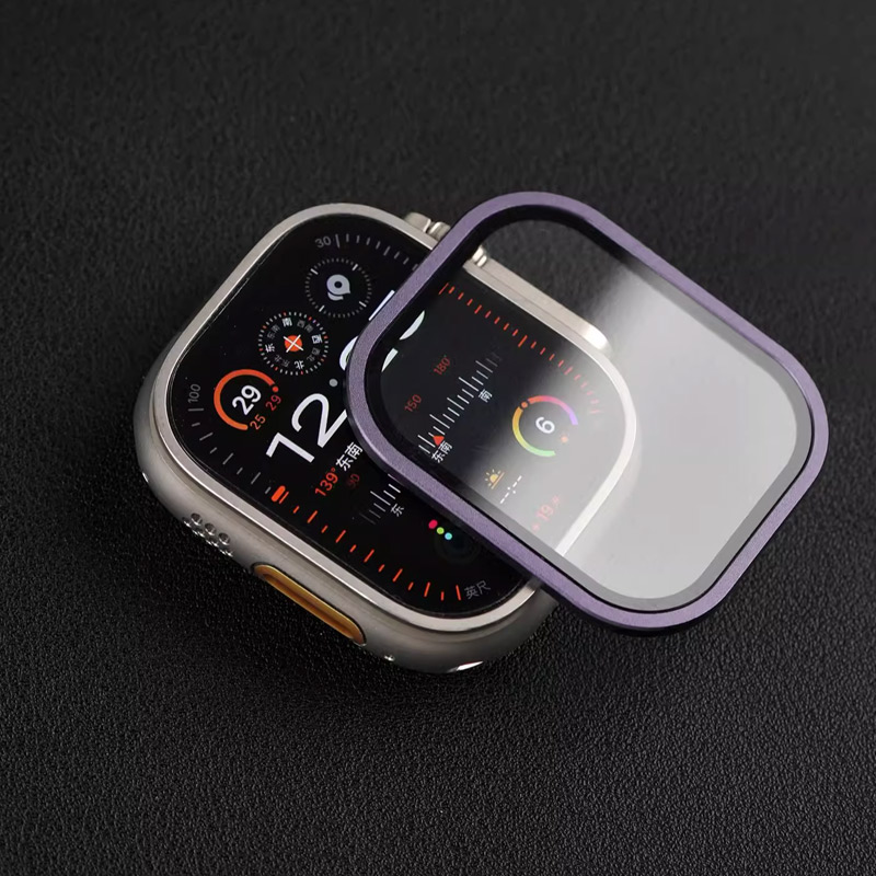 Watch Face Protector - กระจกนิรภัยสําหรับ Apple Watch Ultra 49 มม.