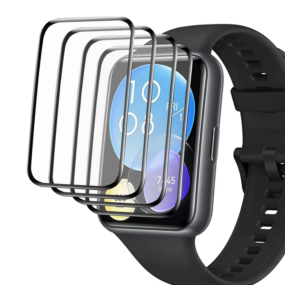 Watch Face Protector - กระจกนิ่มสำหรับนาฬิกา Huawei Fit 2/Fit Smartwatch 9D