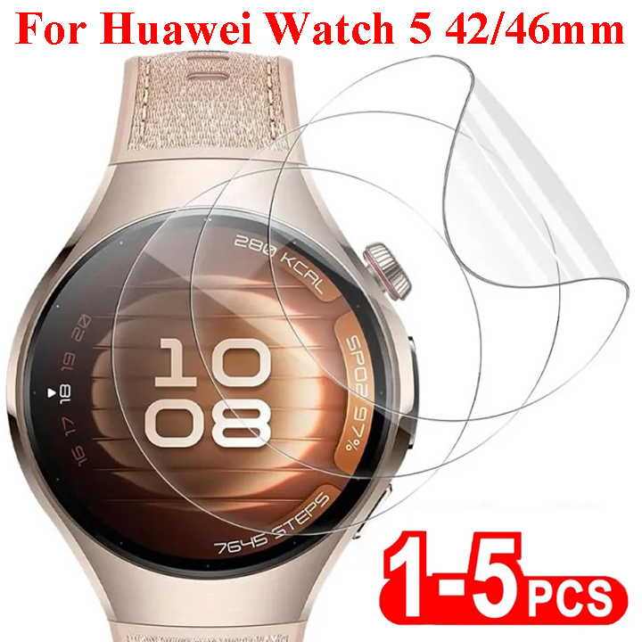 Watch Face Protector - ฟิล์ม Hydrogel สําหรับ Huawei Watch 5