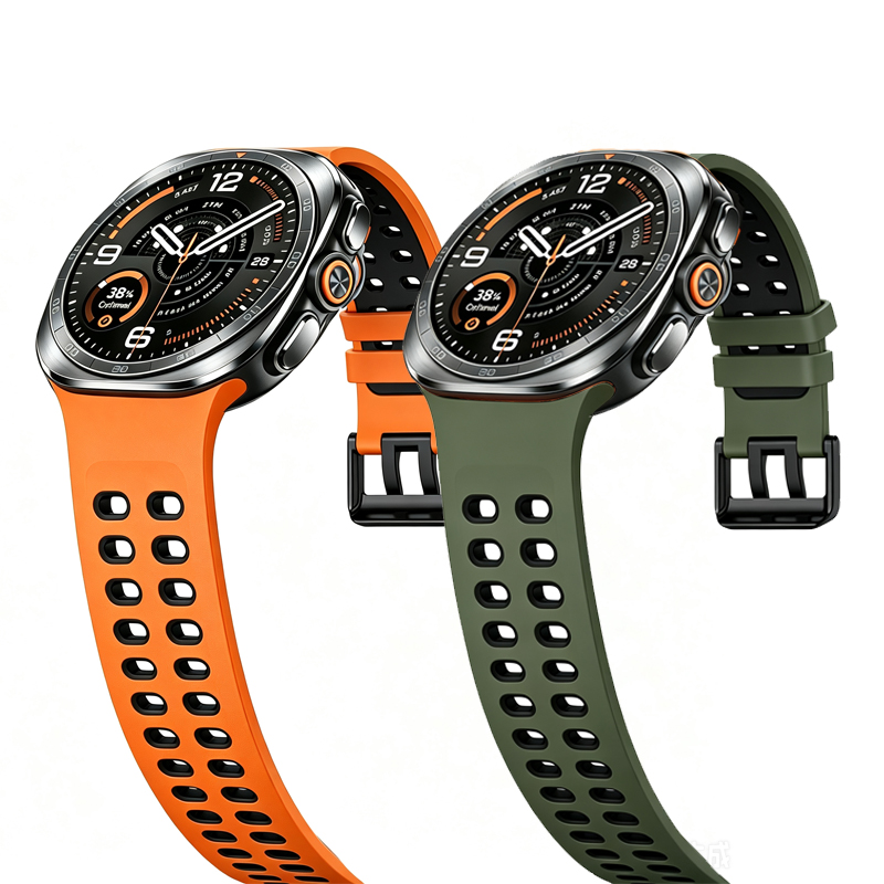Samsung Smartwatch Ultra Accessories - สายซิลิโคนระบายอากาศได้ สำหรับซัมซุง กาแลคซี่ วอทช์ อัลตร้า 2