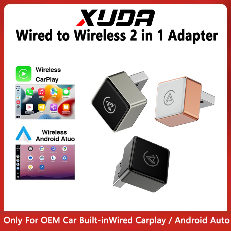 Smartwatch Universal - XUDA Wireless CarPlay Android อะแดปเตอร์อัตโนมัติ USB
