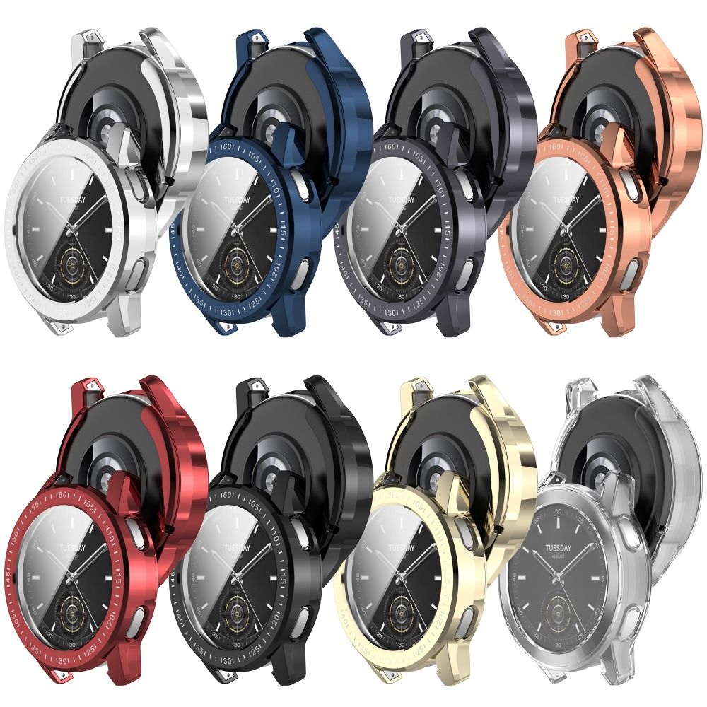 Xiaomi Smartwatch Accessories - เคส TPU แบบเต็มตัว พร้อมฟิล์มกันรอยหน้าจอ อุปกรณ์เสริมสายนาฬิกา สำหรับ