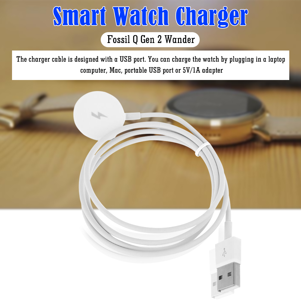 Fossil Smartwatch Accessories - สายชาร์จนาฬิกา สาย USB สำหรับชาร์จ แท่นชาร์จ สายไฟสำหรับนาฬิกา