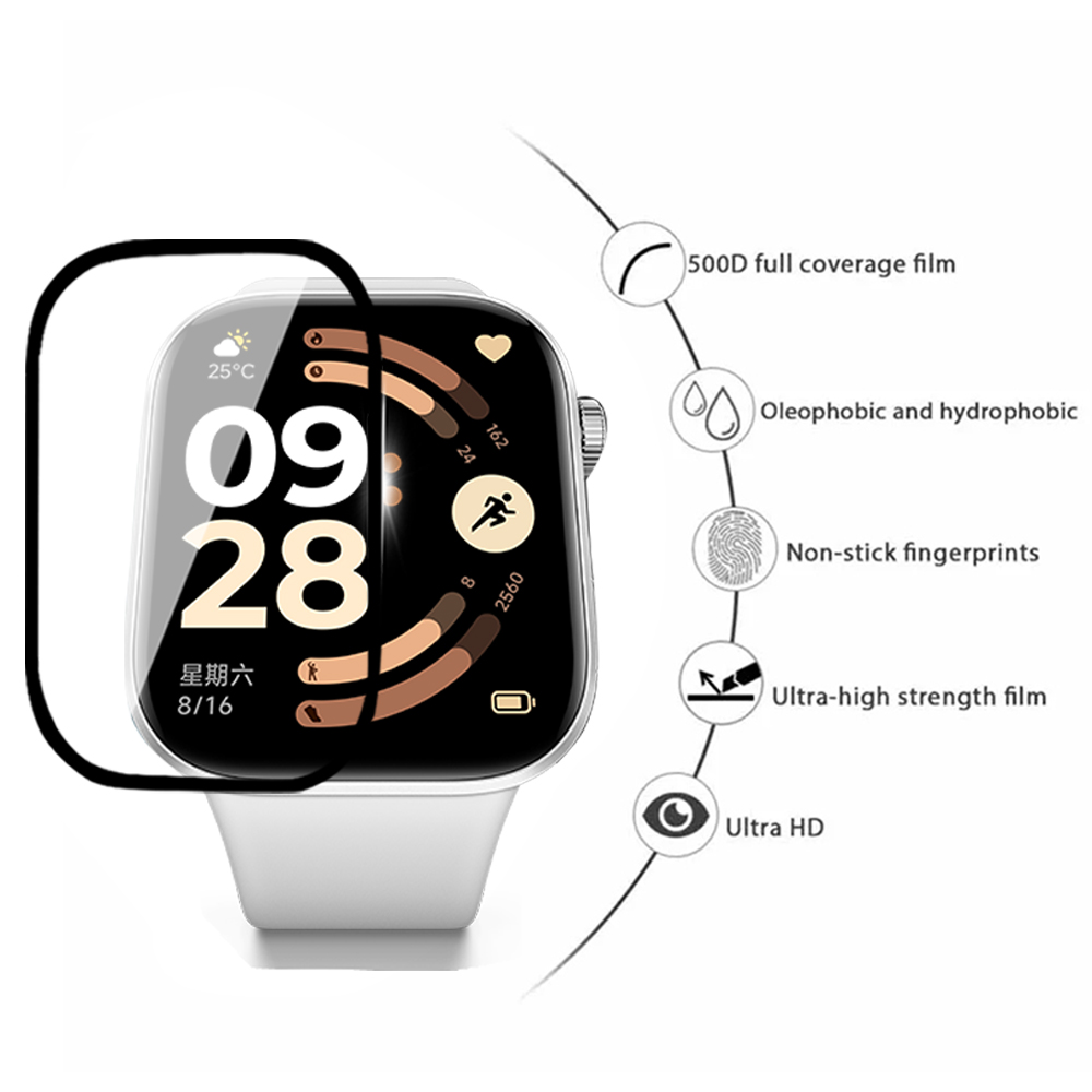 ตัวป้องกันหน้าจอสำหรับเสี่ยวมี - Watch Face Protector บทวิจารณ์และราคา