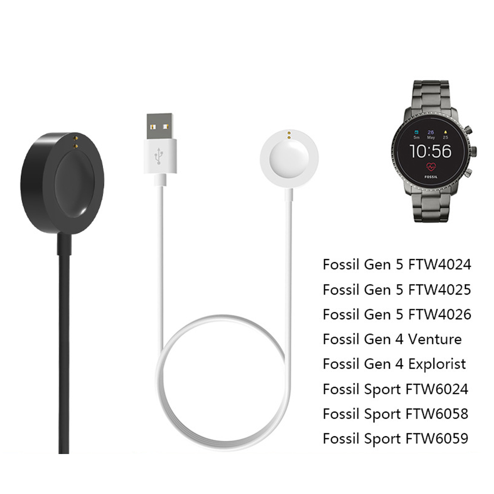 เครื่องชาร์จสมาร์ทวอทช์ที่ใช้ง - Fossil Smartwatch Accessories บทวิจารณ์และราคา