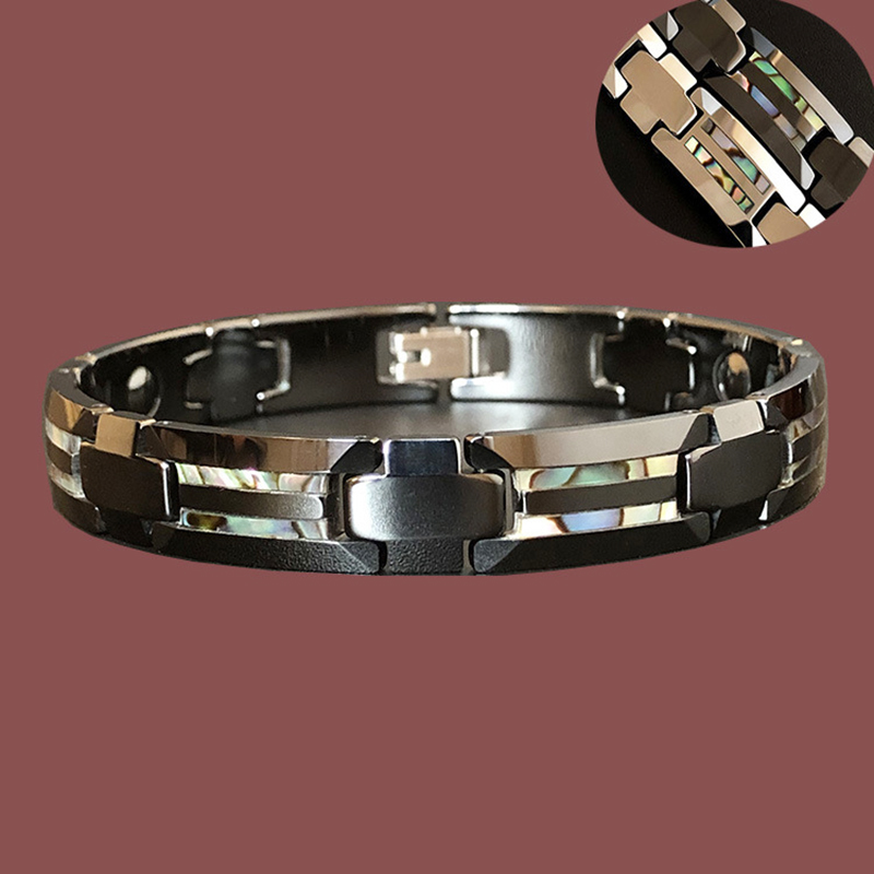 10mm Havey Punk เซรามิคสีดําสร - Ceramic Link Bracelet บทวิจารณ์และราคา
