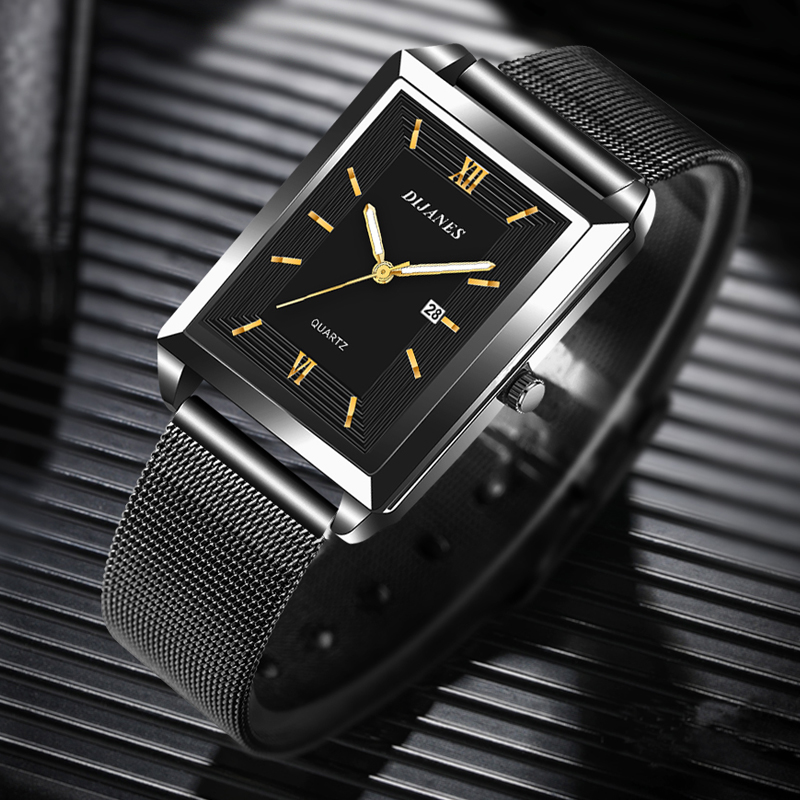 ผู้ชายปฏิทินวันที่ Sport & Lei - Stainless Mesh Band บทวิจารณ์และราคา
