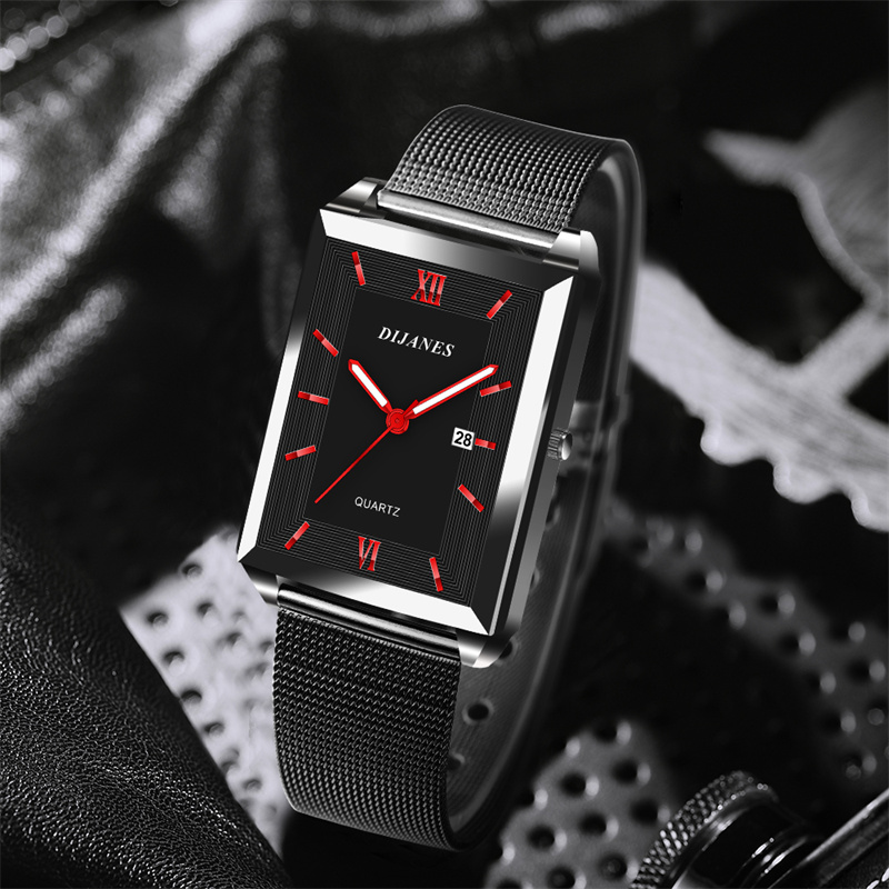 ผู้ชายปฏิทินวันที่ Sport & Lei - Stainless Mesh Band บทวิจารณ์และราคา