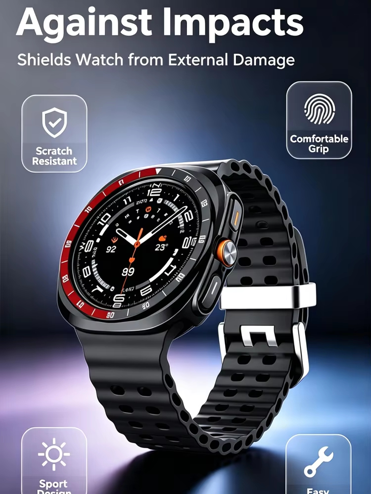 ขอบหน้าปัด+เคสสำหรับ Samsung G - Samsung Smartwatch Ultra Accessories บทวิจารณ์และราคา
