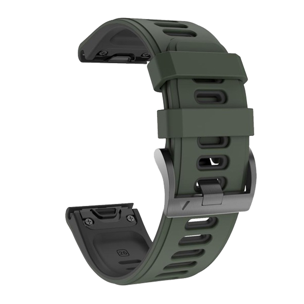 อะไหล่สายนาฬิกาข้อมือ22มม. 26ม - Silicone Band Replacement บทวิจารณ์และราคา
