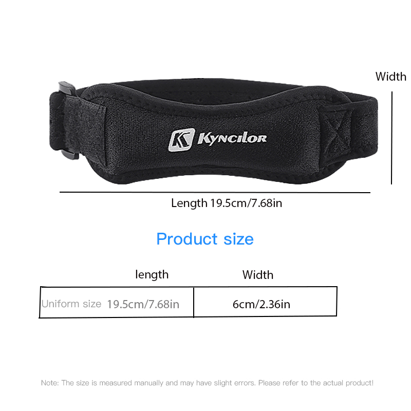 สายรัดพยุงเข่าแบบปรับได้ 2 ชิ้ - Rugged Sport Strap บทวิจารณ์และราคา