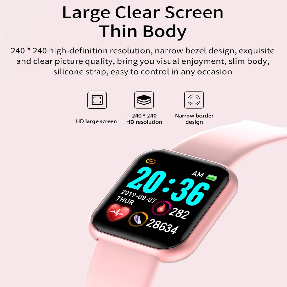 นาฬิกาสมาร์ทวอทช์สายรัดข้อมือฟ - Smartwatch X12 บทวิจารณ์และราคา