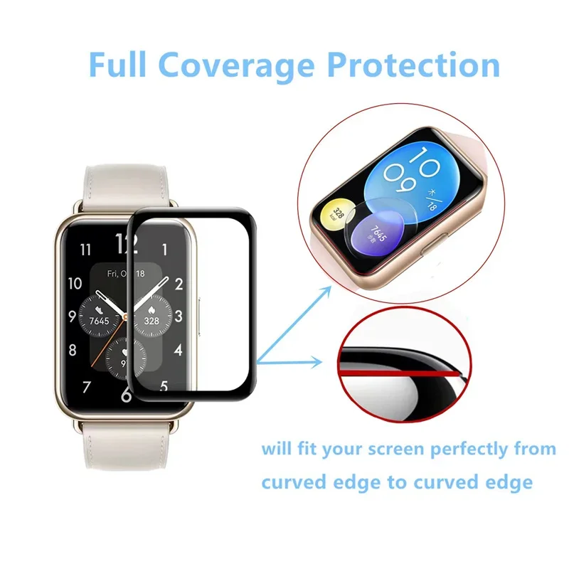 กระจกนิ่มสำหรับนาฬิกา Huawei F - Watch Face Protector บทวิจารณ์และราคา