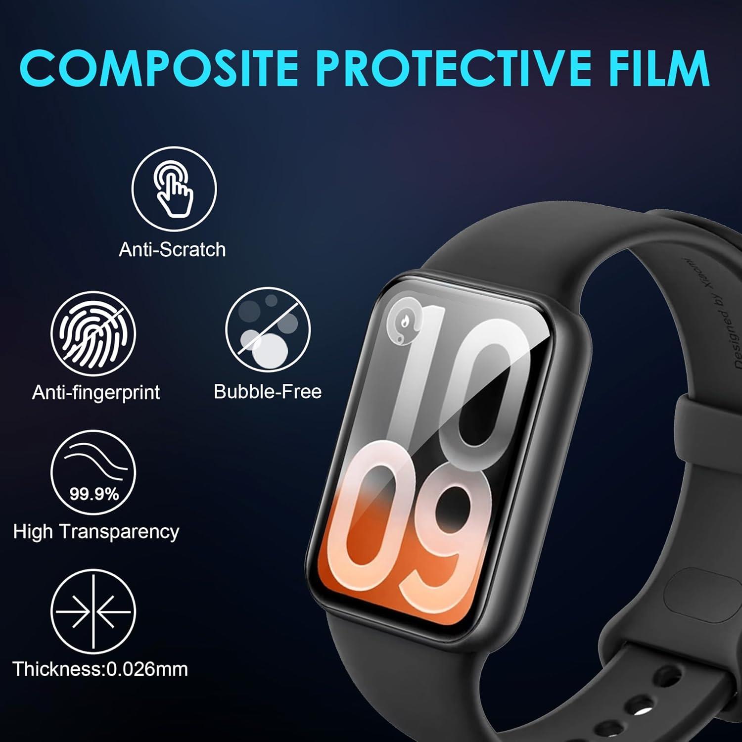 ฟิล์มป้องกันสำหรับเสี่ยวหมี่แบ - Xiaomi Smartwatch Accessories บทวิจารณ์และราคา