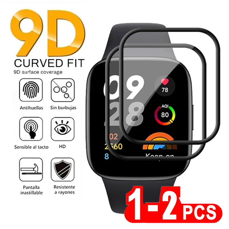 2 Pcs กระจกนิรภัยสําหรับ Redmi - Xiaomi Smartwatch Accessories บทวิจารณ์และราคา