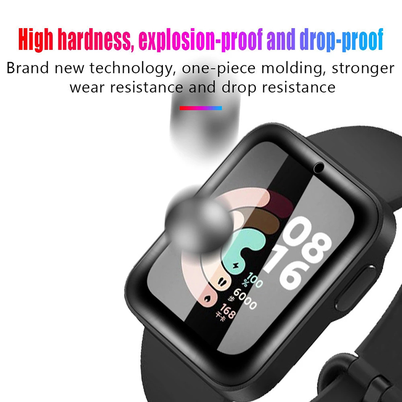 2 Pcs กระจกนิรภัยสําหรับ Redmi - Xiaomi Smartwatch Accessories บทวิจารณ์และราคา