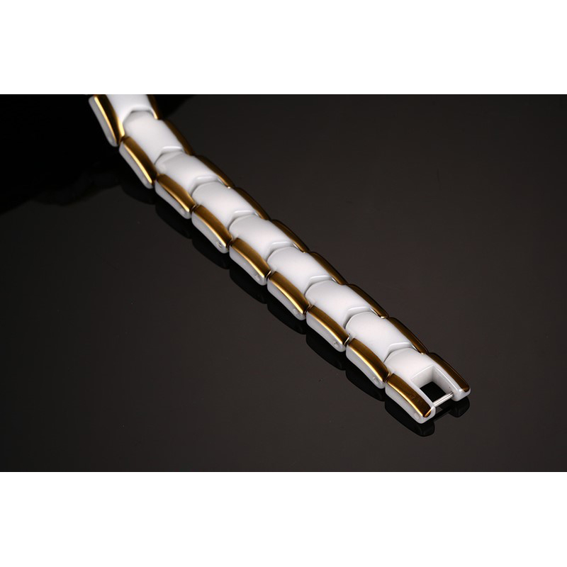 สร้อยข้อมือ vinterly สำหรับผู้ - Ceramic Link Bracelet บทวิจารณ์และราคา