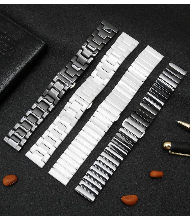 สายนาฬิกาเซรามิกขนาด 22 มม. สำ - Ceramic Link Bracelet บทวิจารณ์และราคา