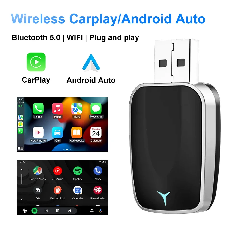 อะแดปเตอร์ CarPlay ไร้สายรุ่นใ - Smartwatch Universal บทวิจารณ์และราคา