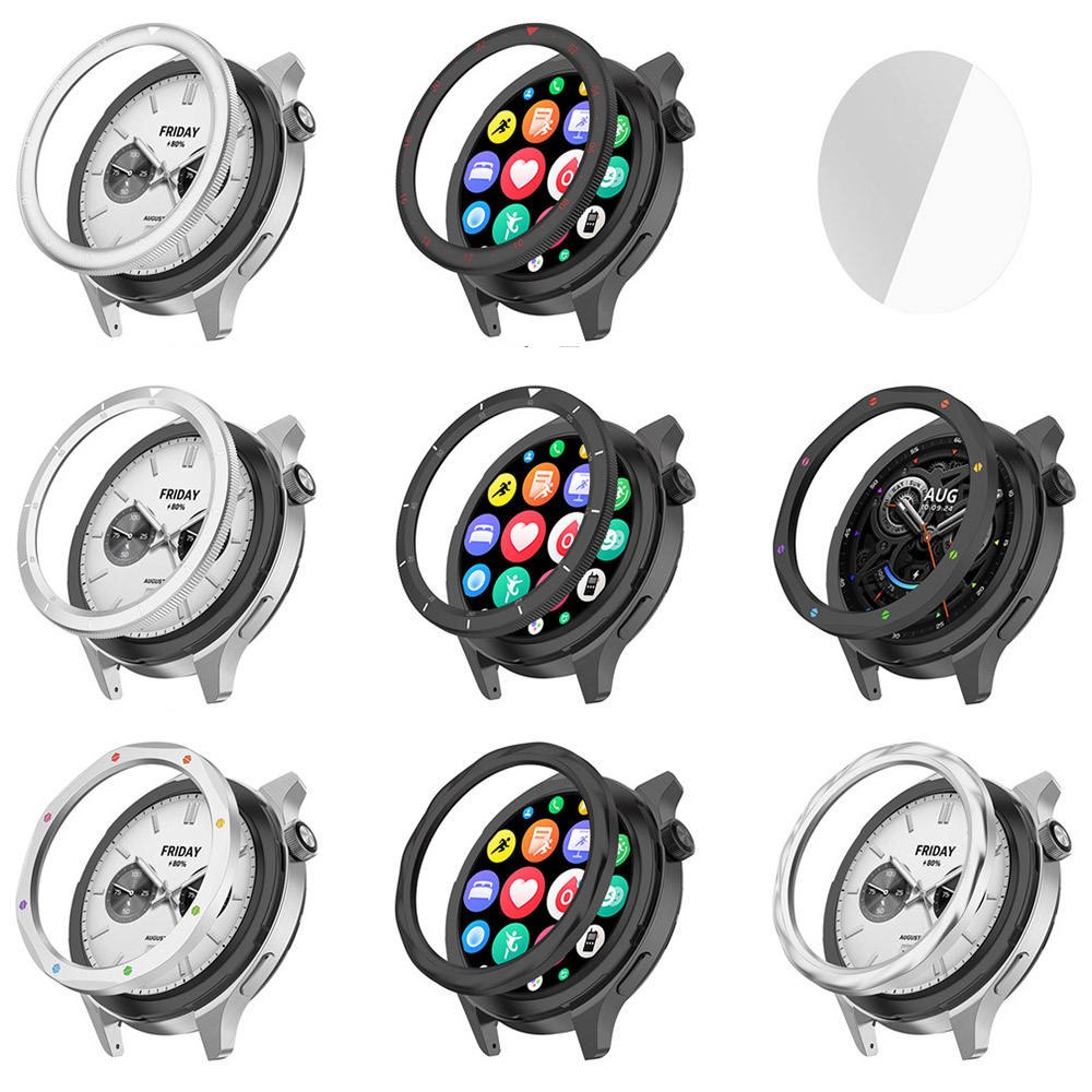 แหวนฝาโลหะสําหรับ Xiaomi นาฬิก - Xiaomi Smartwatch Accessories บทวิจารณ์และราคา