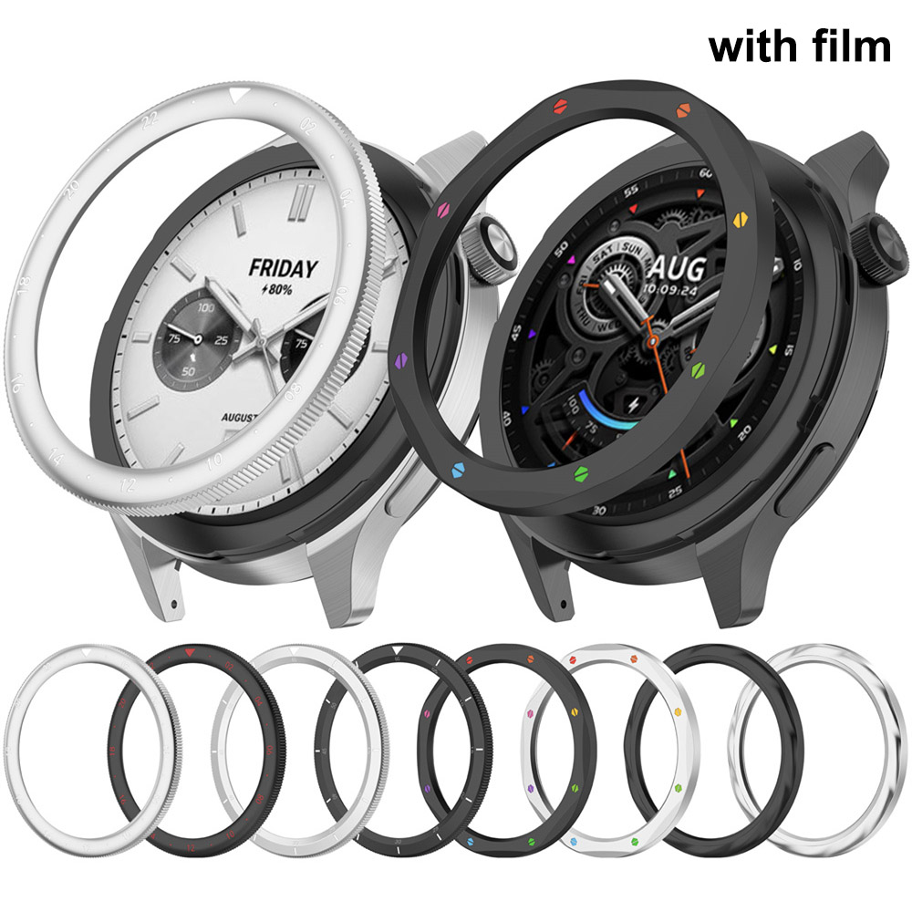 แหวนฝาโลหะสําหรับ Xiaomi นาฬิก - Xiaomi Smartwatch Accessories บทวิจารณ์และราคา