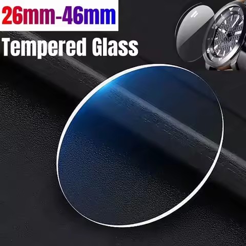 26-46 มม. กระจกนิรภัยแบบกลมอเน - Watch Face Protector บทวิจารณ์และราคา