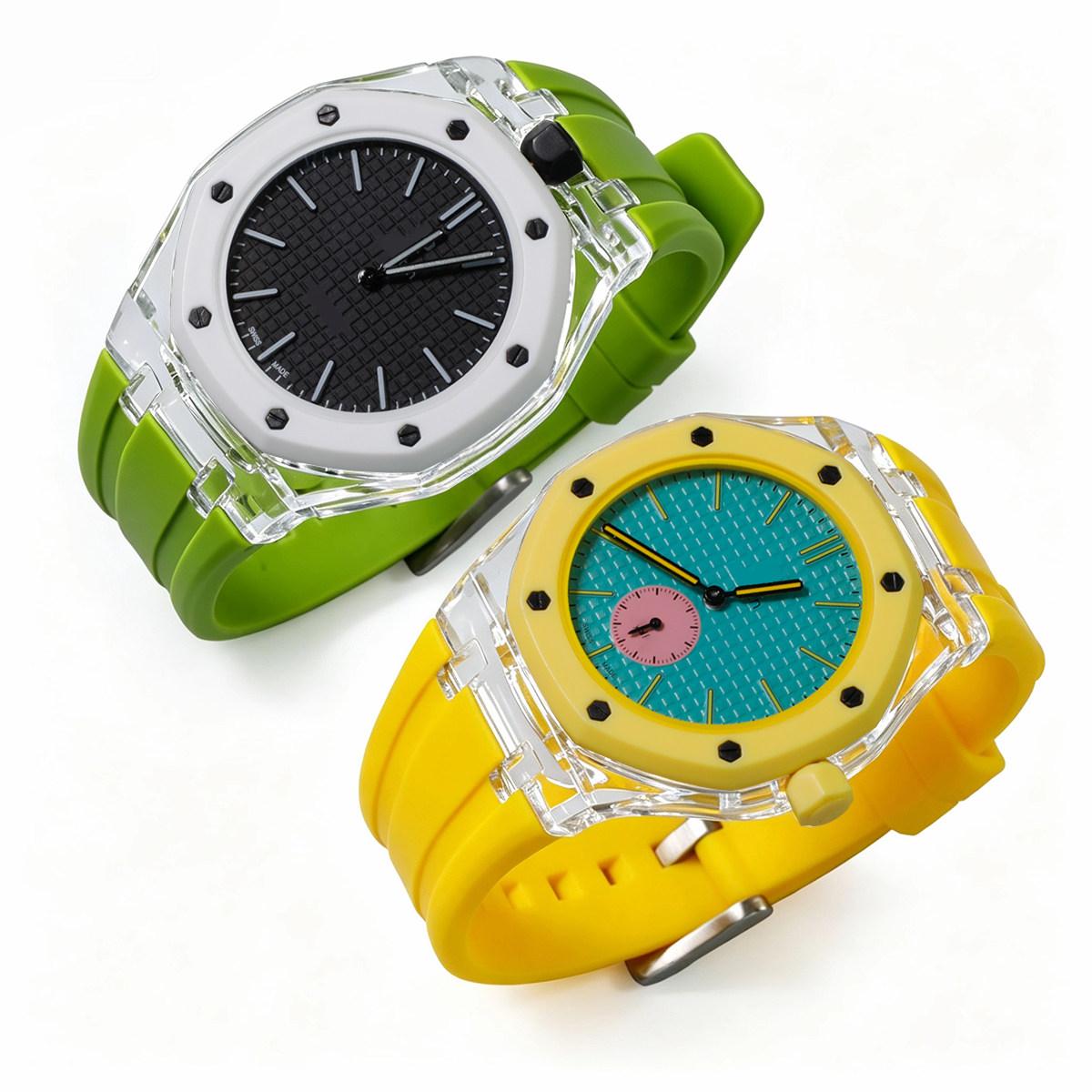 สำหรับ AP Swatch Co แบรนด์เคสใ - Silicone Band Replacement บทวิจารณ์และราคา