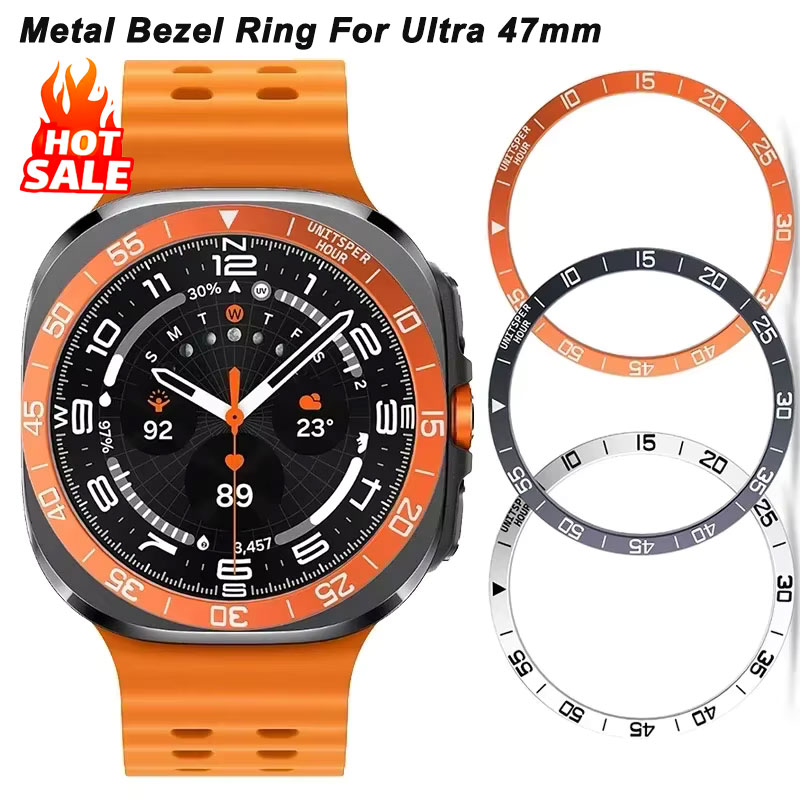 ฝาครอบโลหะ BEZEL แหวนสําหรับ S - Samsung Smartwatch Ultra Accessories บทวิจารณ์และราคา