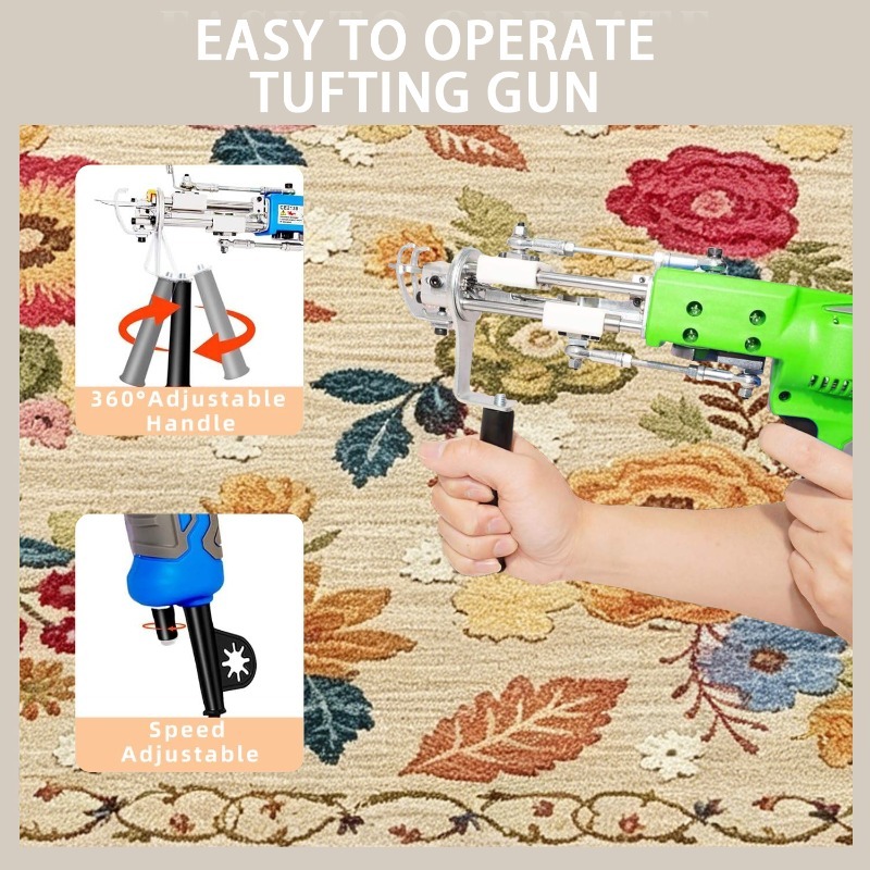 เครื่องทัฟติ้งไฟฟ้าแบบสองโหมด  - Smart Accessories บทวิจารณ์และราคา