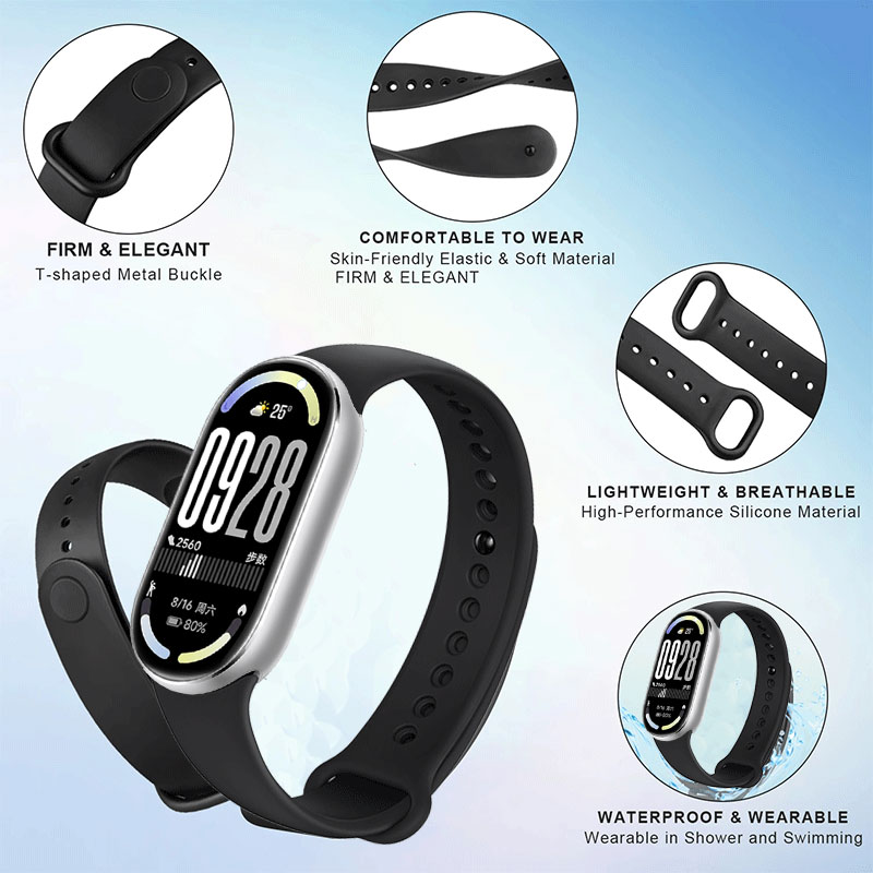 สายซิลิโคน + นาฬิกาสําหรับ Xia - Silicone Band Replacement บทวิจารณ์และราคา