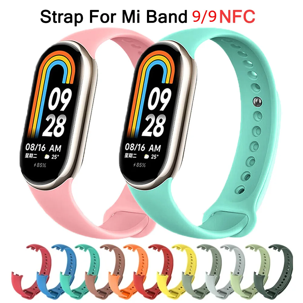 สําหรับ Xiao mi mi Band 9/9 NF - Silicone Band Replacement บทวิจารณ์และราคา