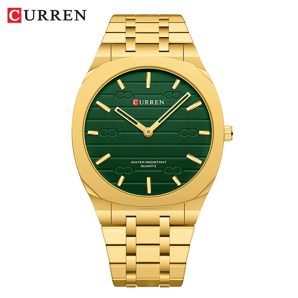นาฬิกาข้อมือผู้ชาย CURREN แฟชั - Stainless Mesh Band บทวิจารณ์และราคา