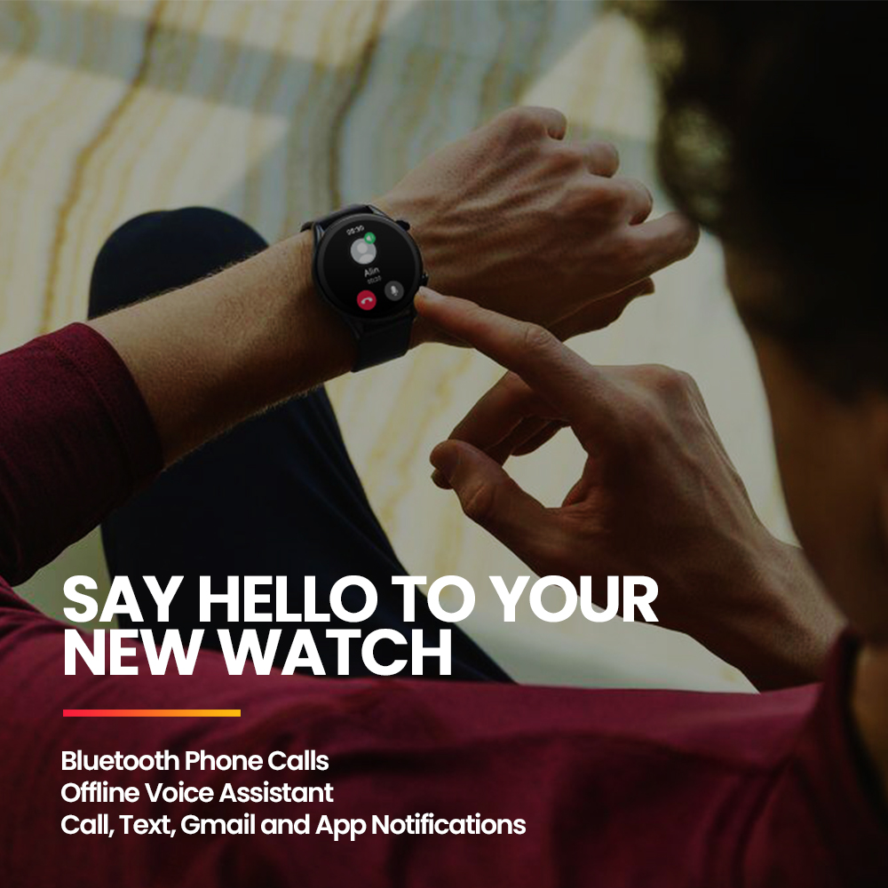 ใหม่ Zeblaze Btalk 3 Plus โทรด - Smartwatch X12 บทวิจารณ์และราคา
