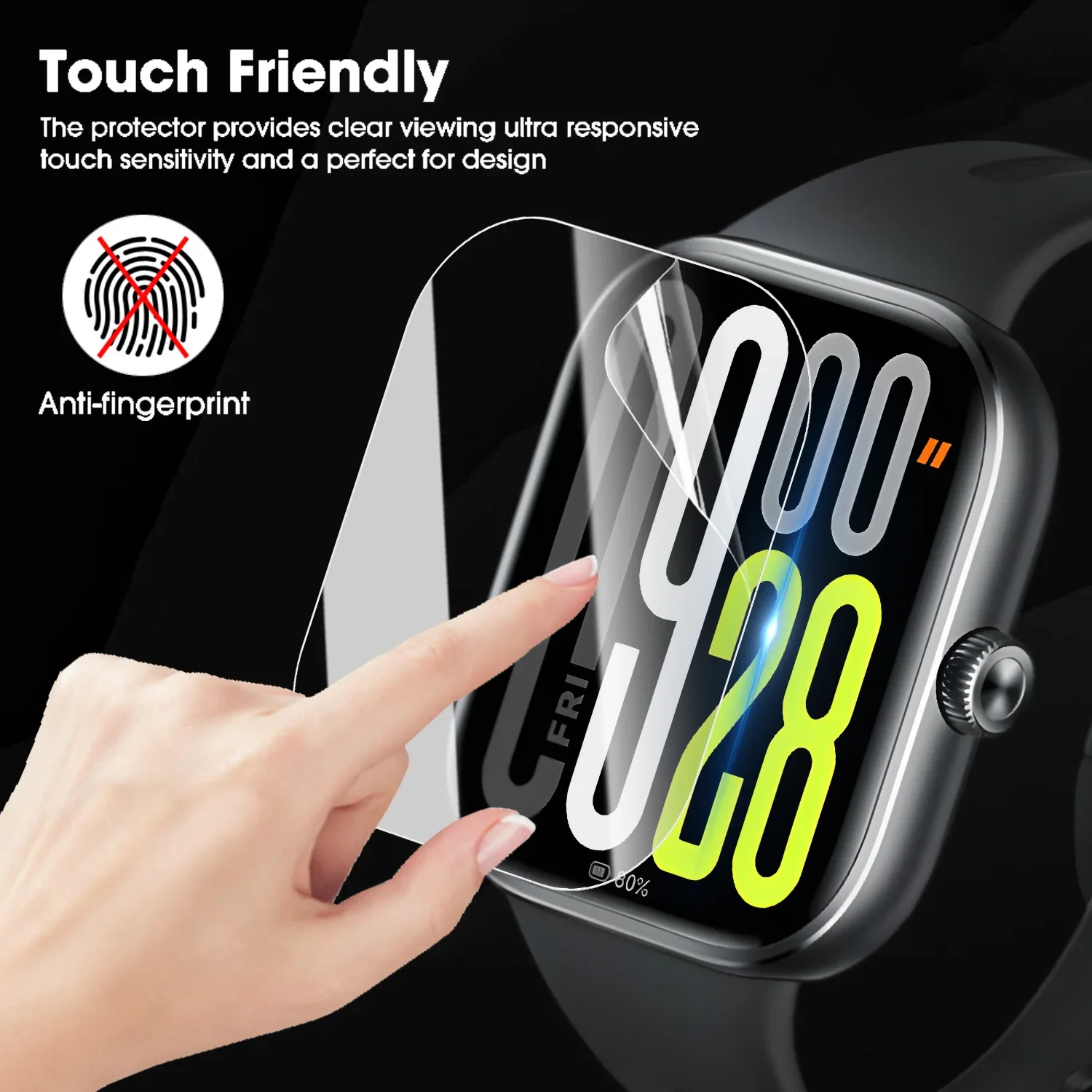 1-5PCS Hydrogel Protective Fil - Watch Face Protector บทวิจารณ์และราคา