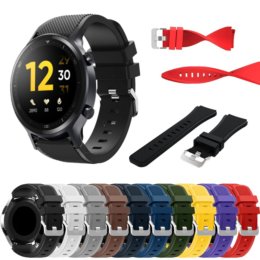 22มม.สายคล้องคอซิลิโคนสำหรับ R - Fossil Smartwatch Accessories บทวิจารณ์และราคา