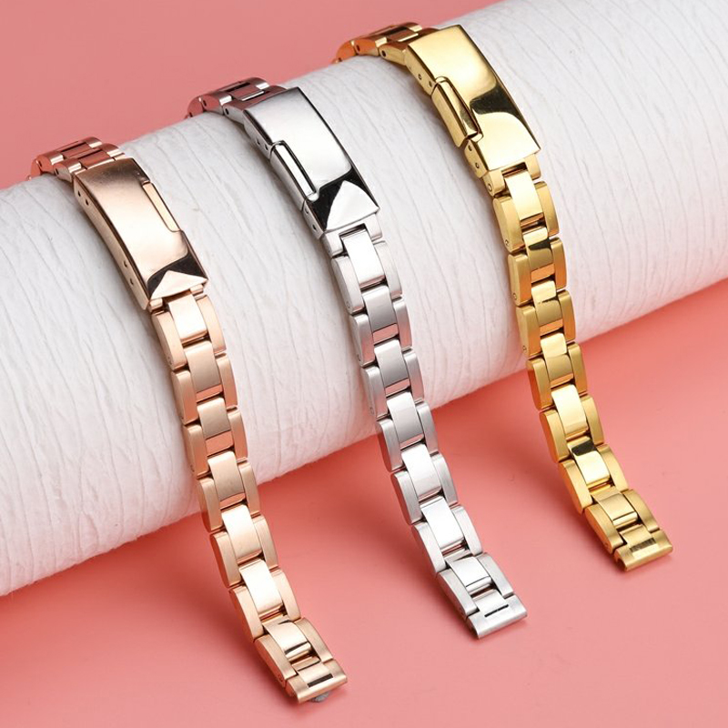 นาฬิกาสร้อยข้อมือผู้หญิงเข็มขั - Ceramic Link Bracelet บทวิจารณ์และราคา