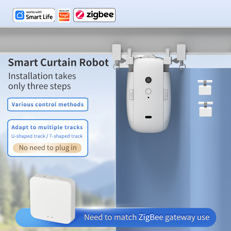 มอเตอร์ม่านอัตโนมัติ Zigbee  ต - Smart Accessories บทวิจารณ์และราคา